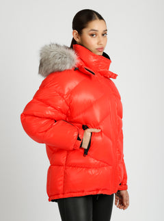 Afterburn Puffer Jacket - Blanc Noir Online Store