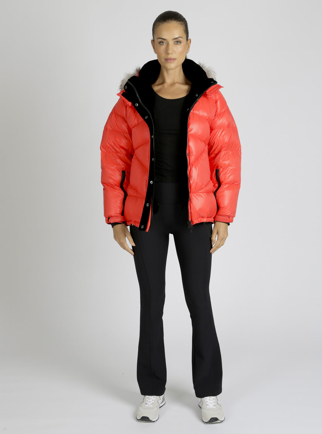Afterburn Puffer Down Filled Jacket - Blanc Noir Online Store