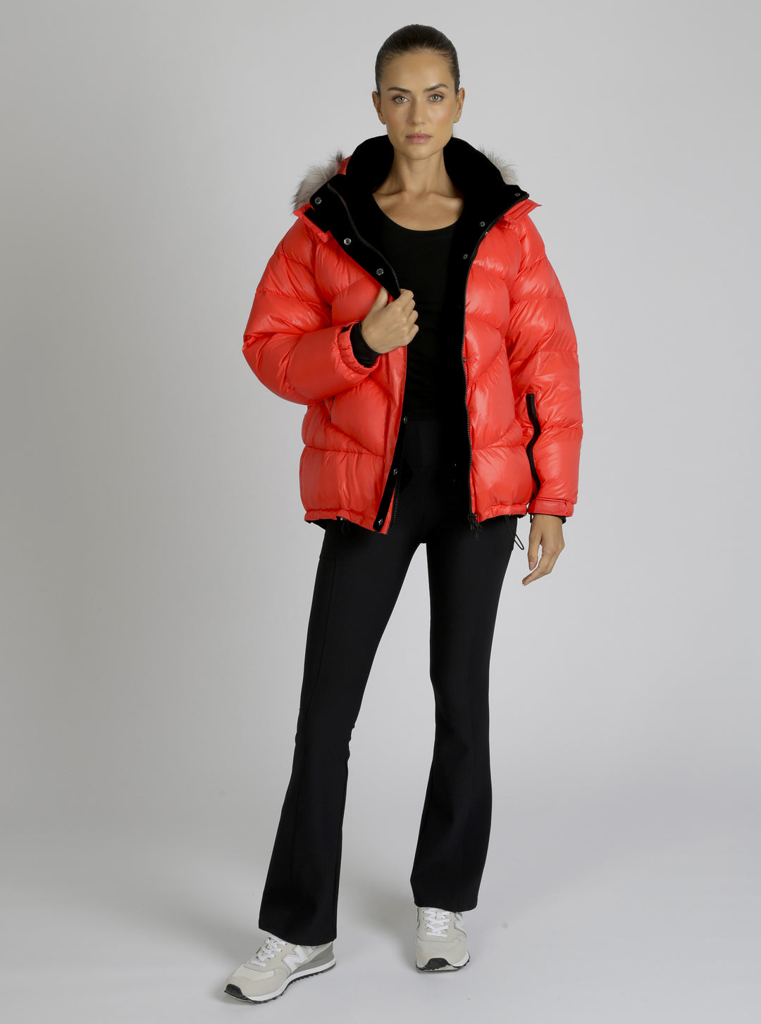 Afterburn Puffer Down Filled Jacket - Blanc Noir Online Store