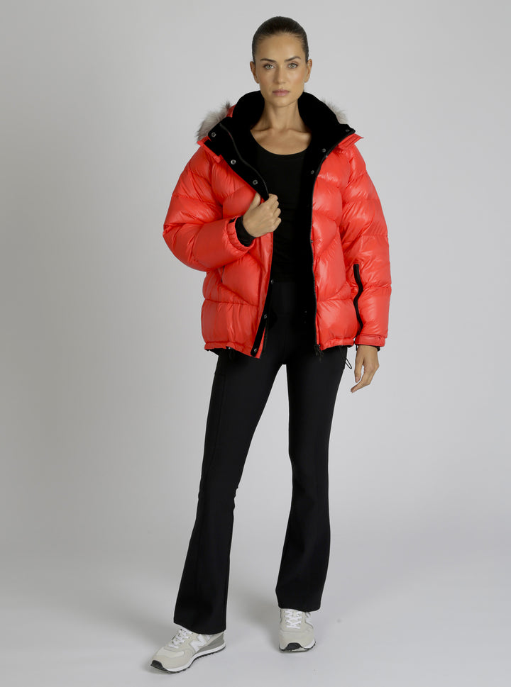 Afterburn Puffer Down Filled Jacket - Blanc Noir Online Store