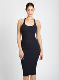 Color Block Dress - Blanc Noir Online Store