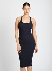 Color Block Dress - Blanc Noir Online Store