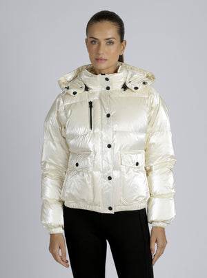 Mont Ventoux Puffer Jacket with Down Fill - FINAL SALE - Blanc Noir Online Store