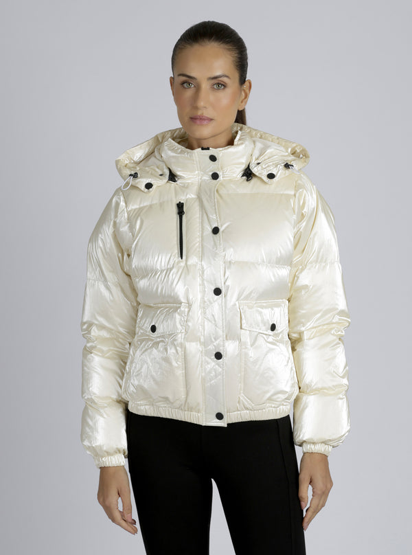 Mont Ventoux Puffer Jacket with Down Fill - FINAL SALE - Blanc Noir Online Store