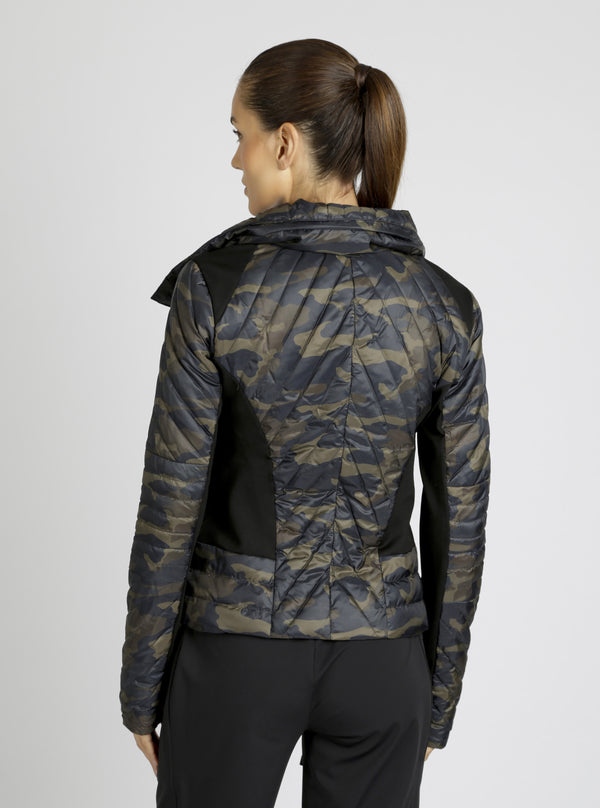 Motion Panel Puffer - Down Filled - Camo - FINAL SALE - Blanc Noir Online Store