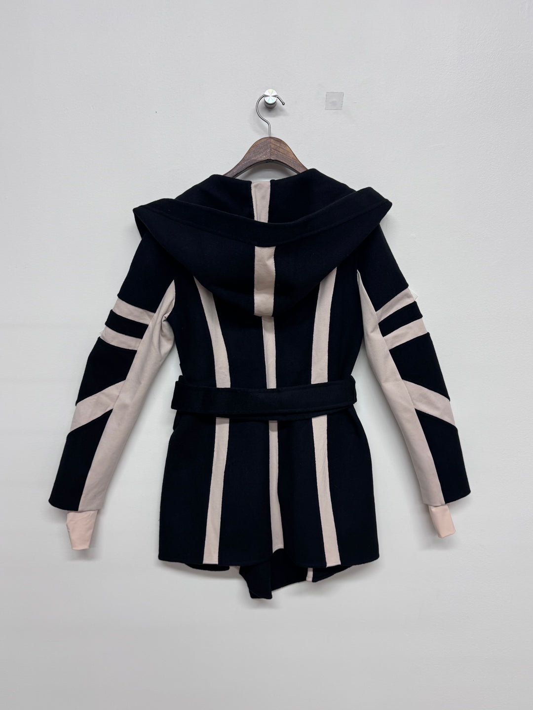 Vault 26_1 Handmade Wool Traveler Jacket Black/Cream - Blanc Noir Online Store