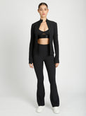 Directional Fitted Jacket - Blanc Noir Online Store