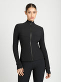 Directional Fitted Jacket - Blanc Noir Online Store