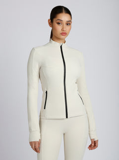 Directional Fitted Jacket - Blanc Noir Online Store