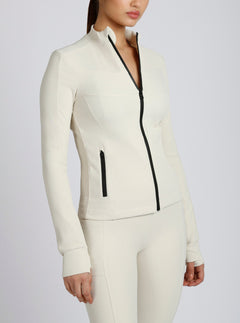 Directional Fitted Jacket - Blanc Noir Online Store