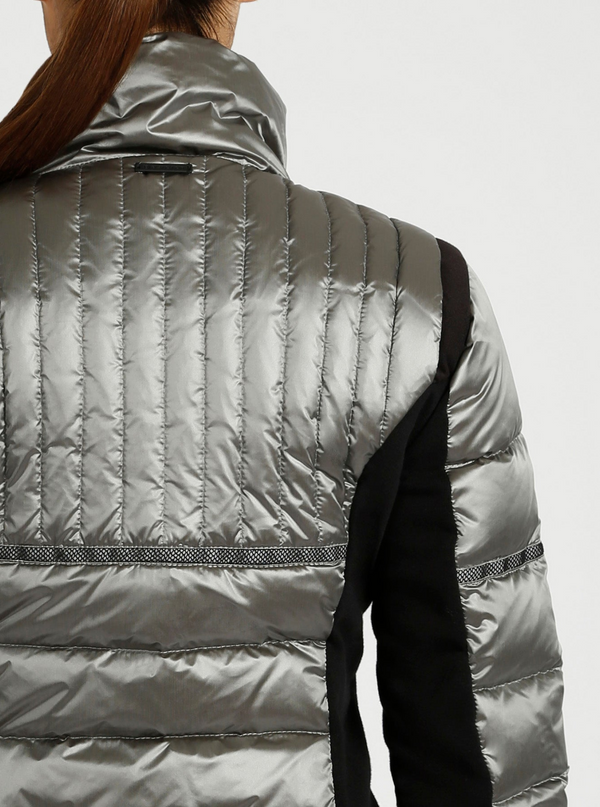 Reflective Inset Down Filled Feather Weight Jacket