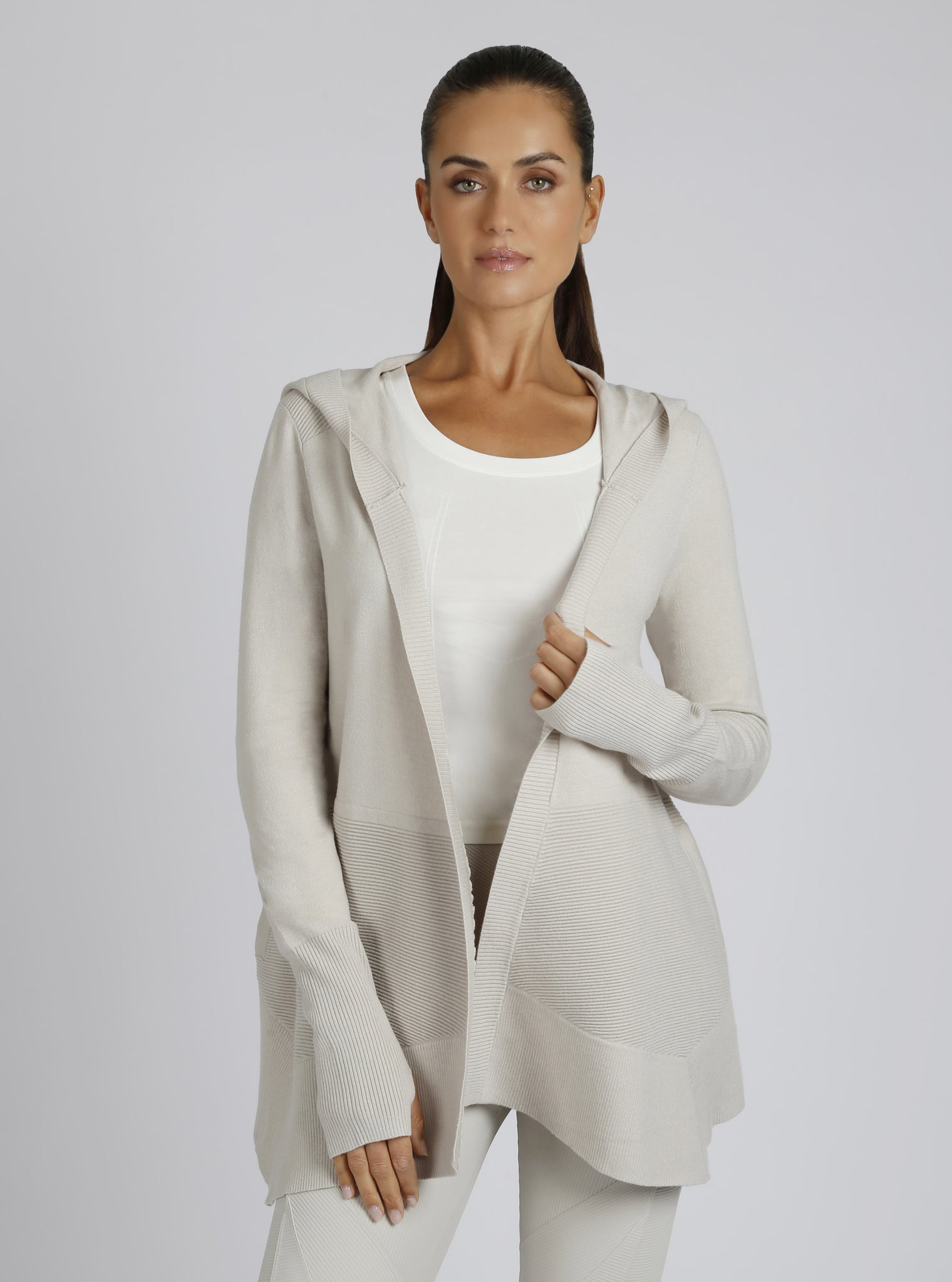 Cropped Portola Cardigan - Blanc Noir Online Store