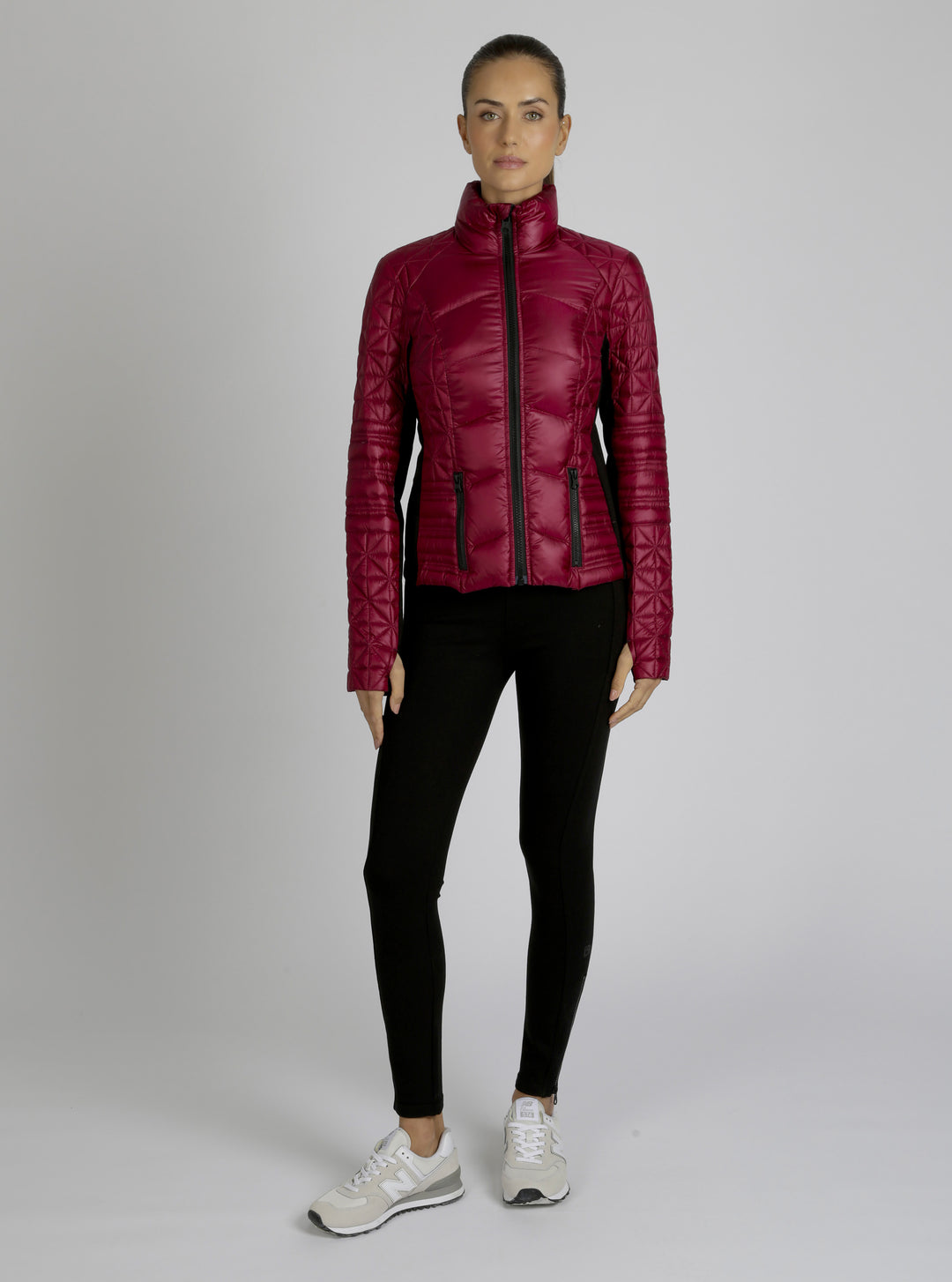 Lightweight Down Filled Packable Puffer - Blanc Noir Online Store