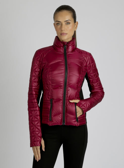 Lightweight Down Filled Packable Puffer - Blanc Noir Online Store