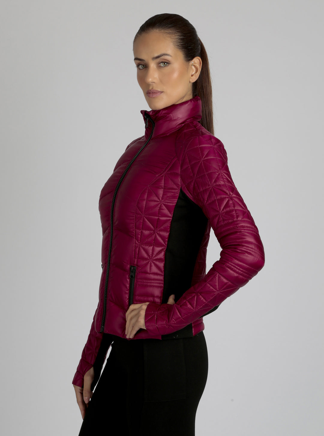 Lightweight Down Filled Packable Puffer - Blanc Noir Online Store