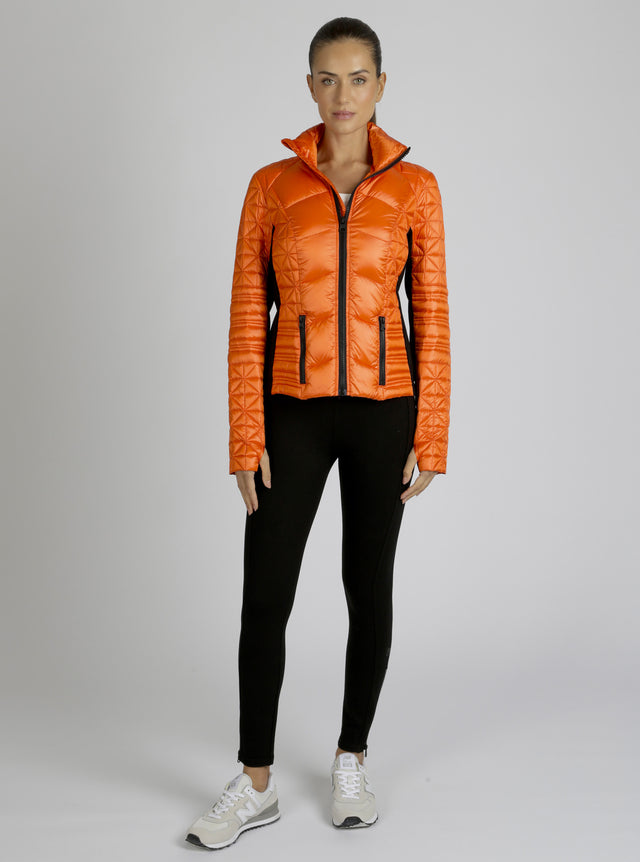 Lightweight Down Filled Packable Puffer - Blanc Noir Online Store
