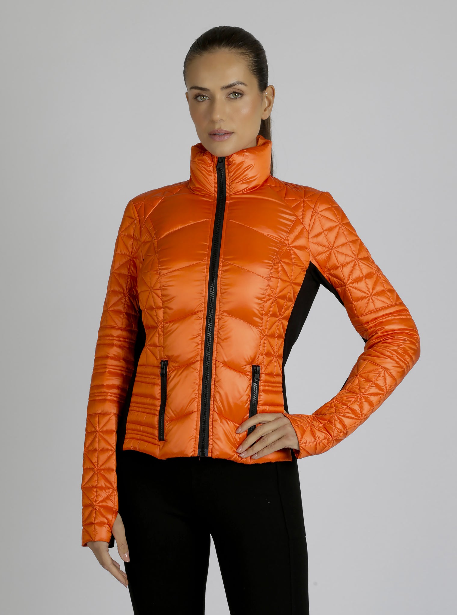 Lightweight Down Filled Packable Puffer - Blanc Noir Online Store
