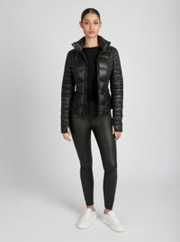 Lightweight Down Filled Packable Puffer - Blanc Noir Online Store