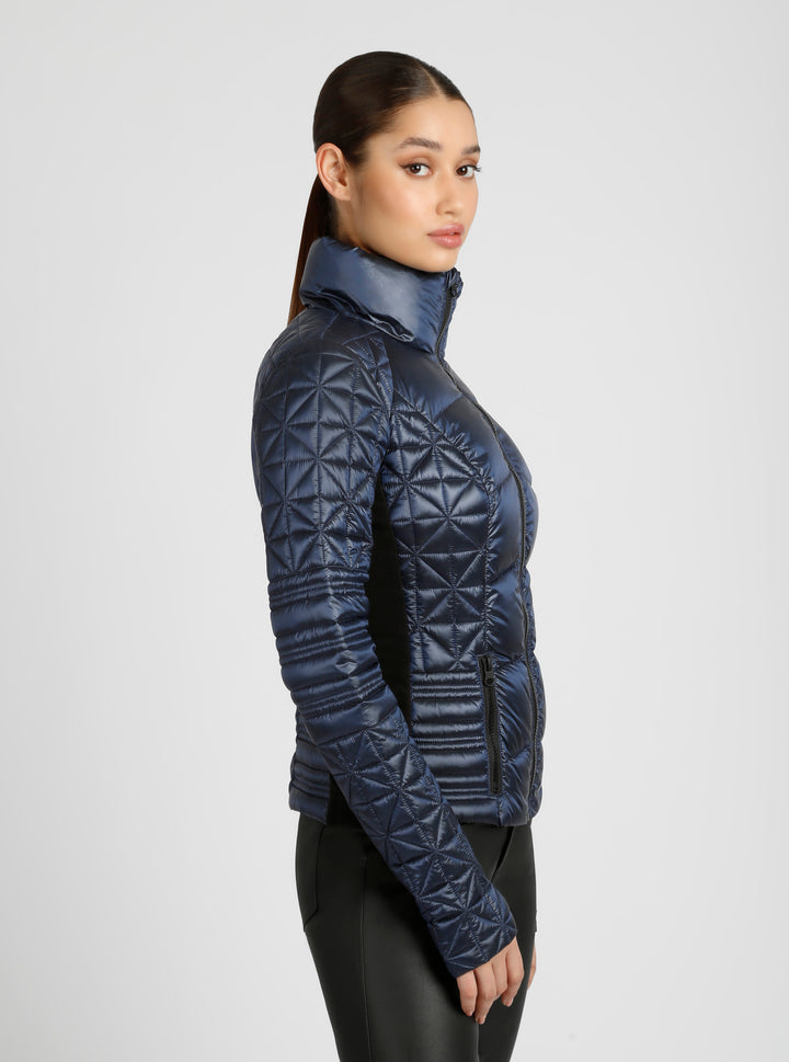 Lightweight Down Filled Packable Puffer - Blanc Noir Online Store