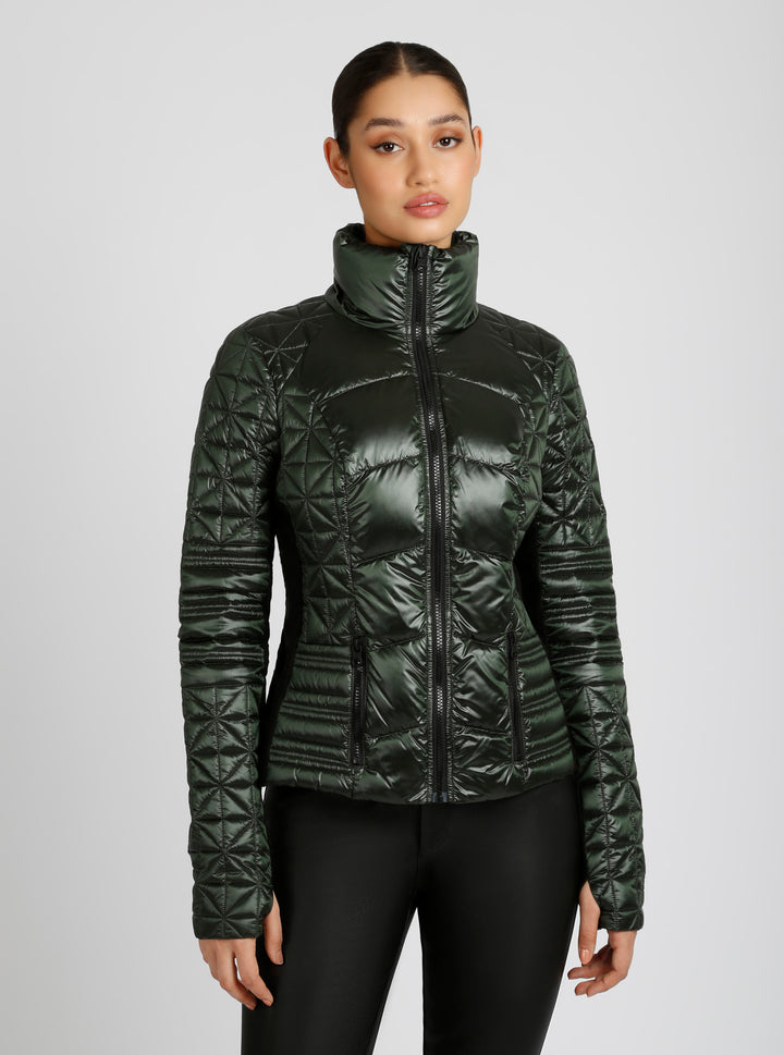 Lightweight Down Filled Packable Puffer - Blanc Noir Online Store