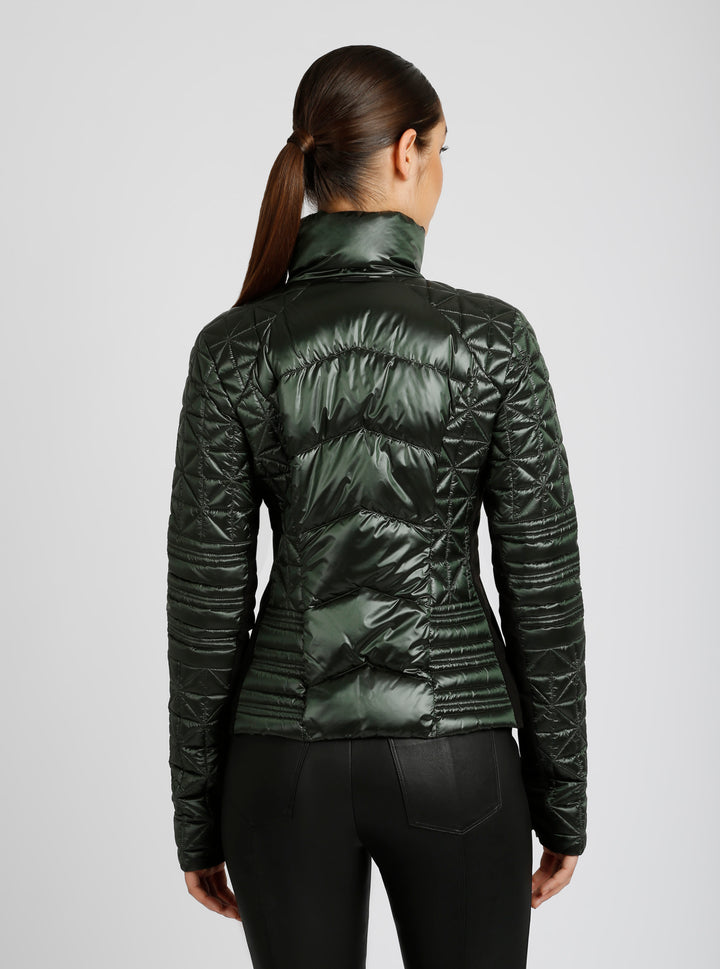 Lightweight Down Filled Packable Puffer - Blanc Noir Online Store