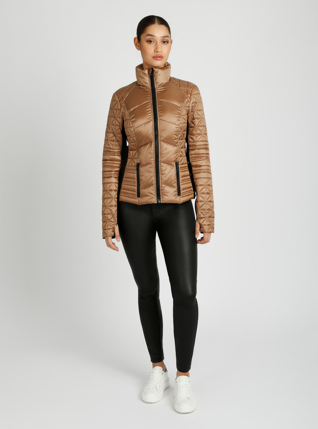 Lightweight Down Filled Packable Puffer - Blanc Noir Online Store