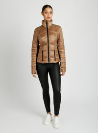 Lightweight Down Filled Packable Puffer - Blanc Noir Online Store