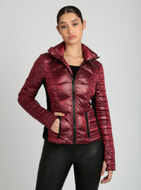 Lightweight Down Filled Packable Puffer - Blanc Noir Online Store
