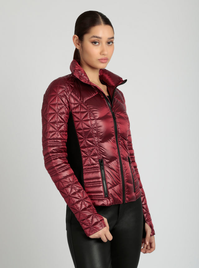 Lightweight Down Filled Packable Puffer - Blanc Noir Online Store