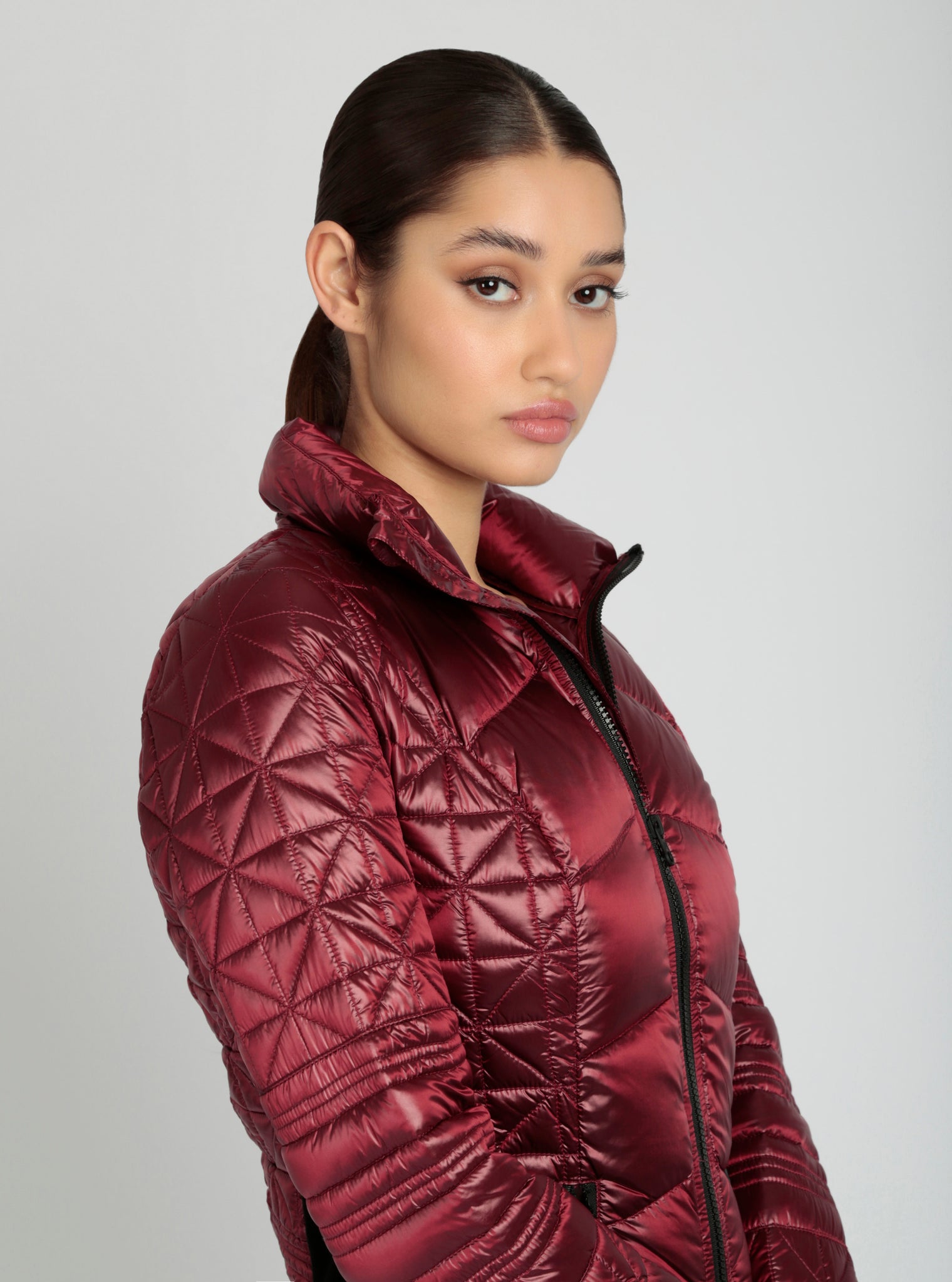 Lightweight Down Filled Packable Puffer - Blanc Noir Online Store