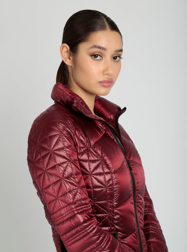 Lightweight Down Filled Packable Puffer - Blanc Noir Online Store