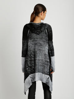 Huntress Mesh Panel Cardigan - Blanc Noir Online Store