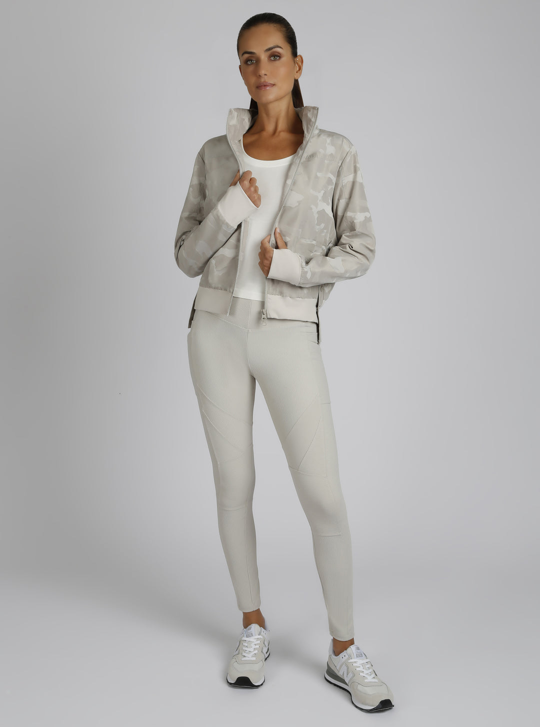 Violette Camo Bomber - Blanc Noir Online Store