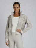 Violette Camo Bomber - Blanc Noir Online Store