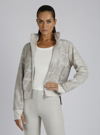 Violette Camo Bomber - Blanc Noir Online Store