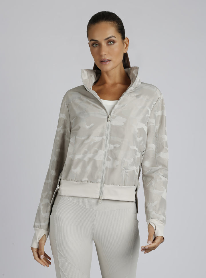 Violette Camo Bomber - Blanc Noir Online Store