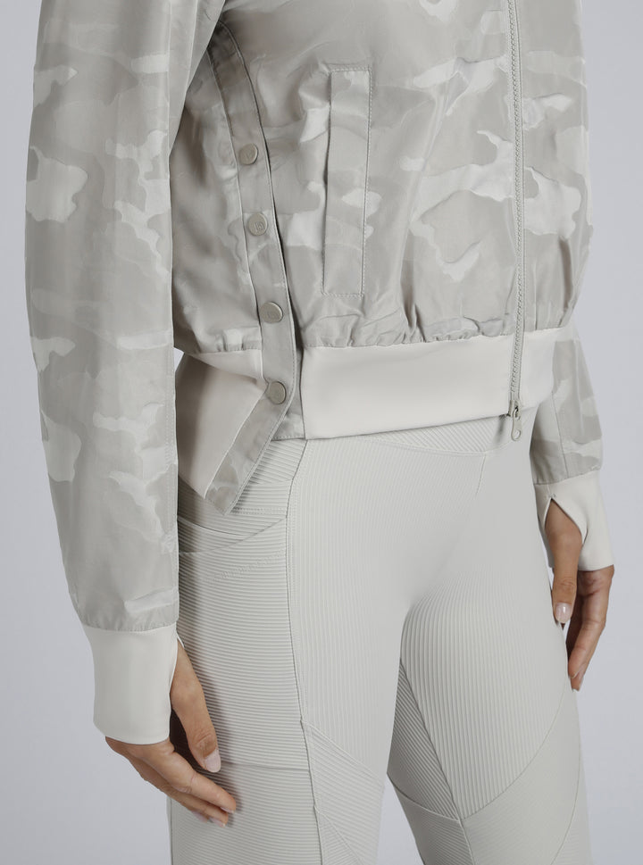 Violette Camo Bomber - Blanc Noir Online Store