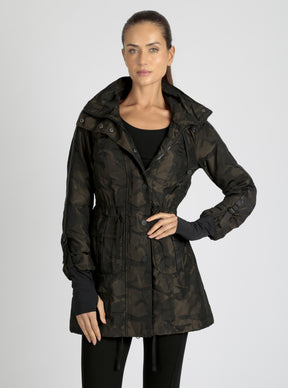 CAMO ANORAK olive camo - Blanc Noir Online Store