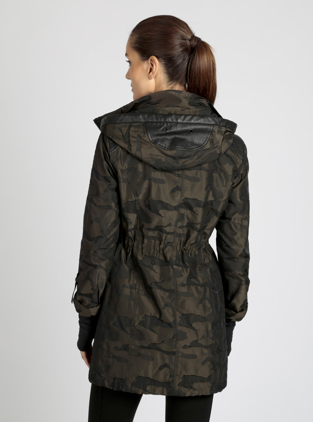 CAMO ANORAK olive camo - Blanc Noir Online Store