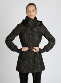 CAMO ANORAK olive camo - Blanc Noir Online Store