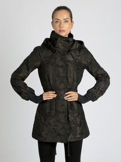 CAMO ANORAK olive camo - Blanc Noir Online Store