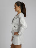 Nikola Jacket - Blanc Noir Online Store