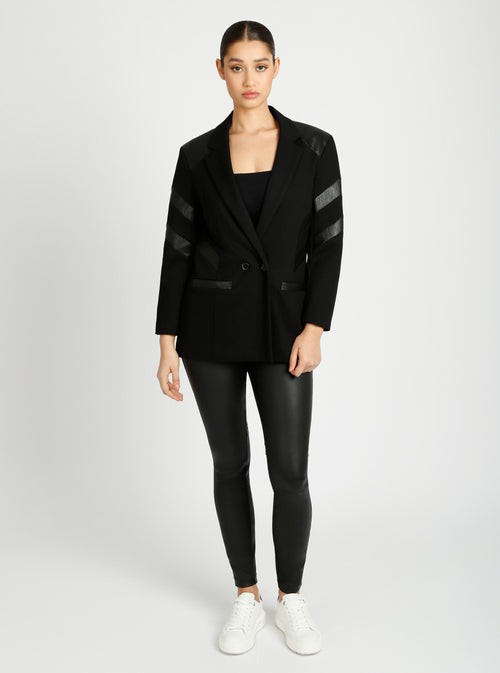 Dylan Double Breasted Blazer - Blanc Noir Online Store