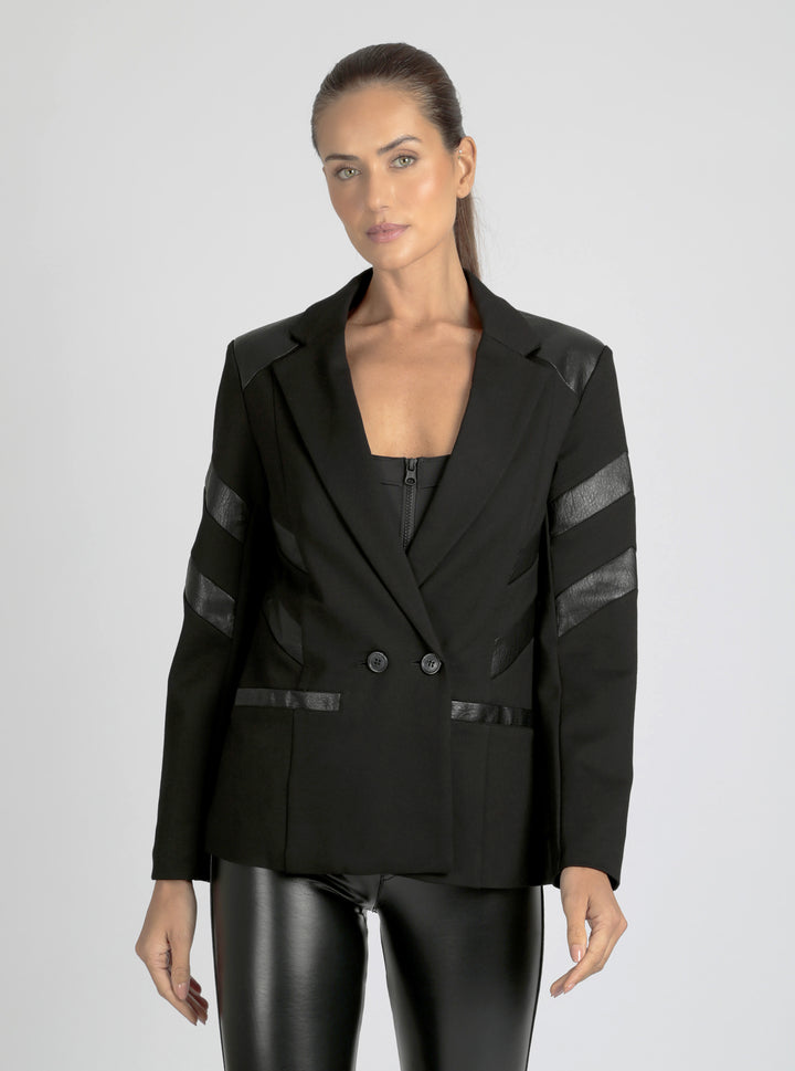 Dylan Double Breasted Blazer - Blanc Noir Online Store