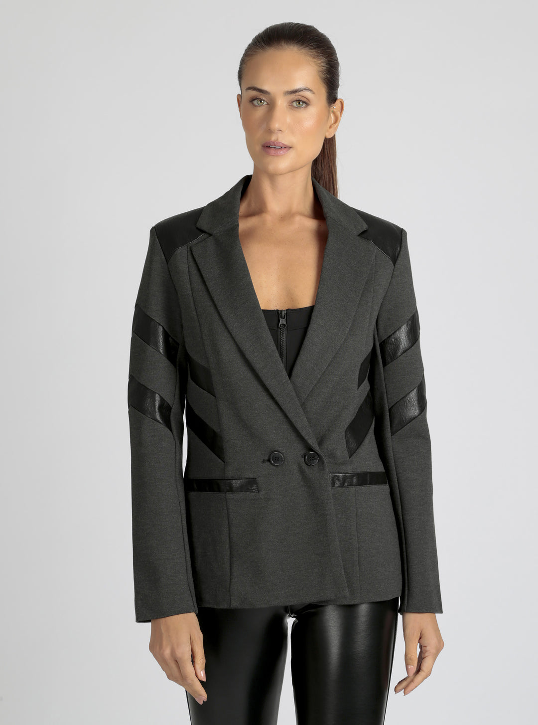 Dylan Double Breasted Blazer - Blanc Noir Online Store