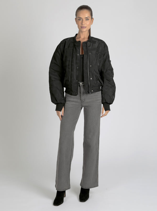 Logan Camo Bomber - Blanc Noir Online Store