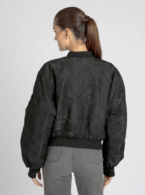 Logan Camo Bomber - Blanc Noir Online Store