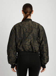 Logan Camo Bomber - Blanc Noir Online Store