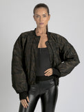 Logan Camo Bomber - Blanc Noir Online Store