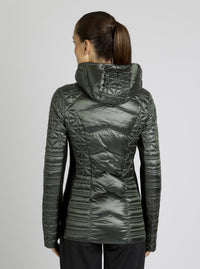 Lightweight Hooded Packable Mid Length Puffer - Blanc Noir Online Store